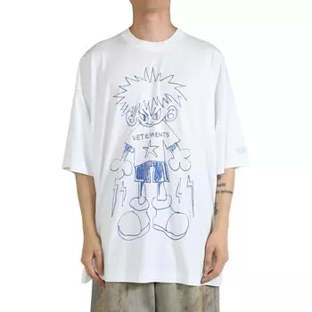 Футболка унисекс белая Vetements, белый