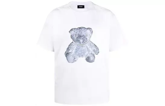 Футболка унисекс белая We11Done, белый