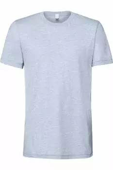 Футболка унисекс BELLA + CANVAS из джерси CVC, цвет heather prism blue