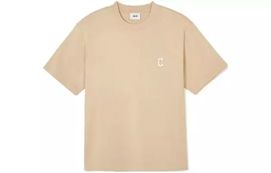 Футболка унисекс бежевая Mlb, цвет Apricot