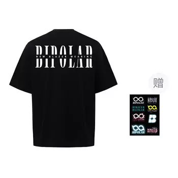 Футболка унисекс Bipolar, черный