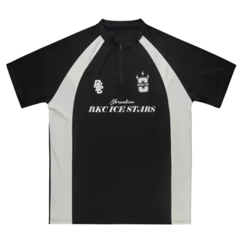 Футболка унисекс BKCXZICE, American Soccer Apparel Short-Sleeved-Black & Orange