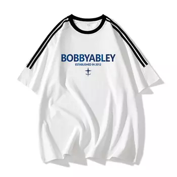 Футболка унисекс BOBBY ABLEY, Черное заклинание белого(2451)