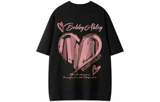 Футболка унисекс BOBBY ABLEY, розовый