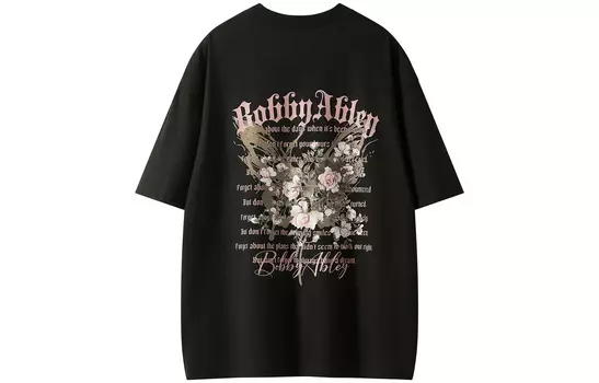 Футболка унисекс BOBBY ABLEY, Светло-синий