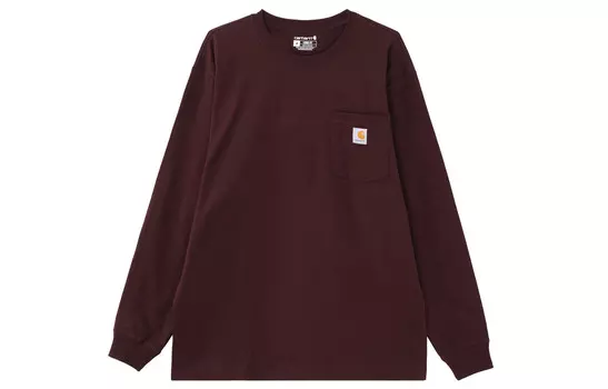 Футболка унисекс бордовая Carhartt, цвет Burgundy