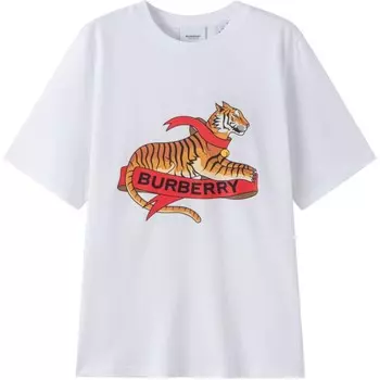 Футболка унисекс Burberry, белый