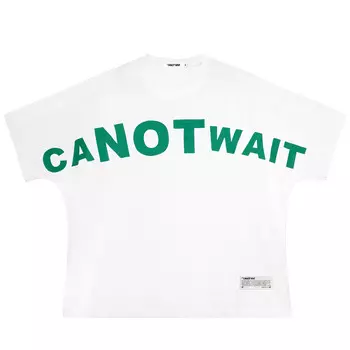 Футболка унисекс Canotwait_, серый