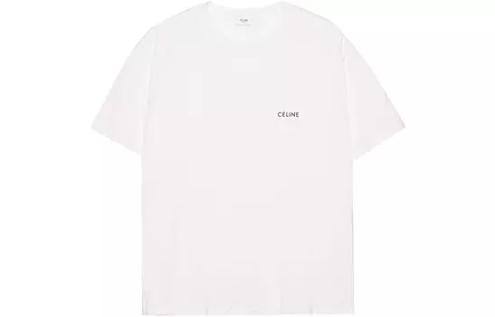 Футболка унисекс Celine, белый