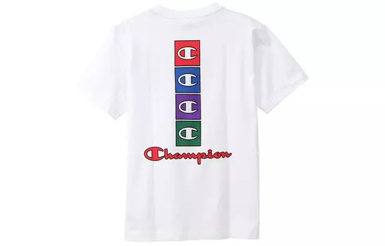 Футболка унисекс Champion, белый