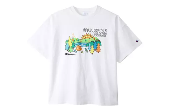 Футболка унисекс Champion, белый