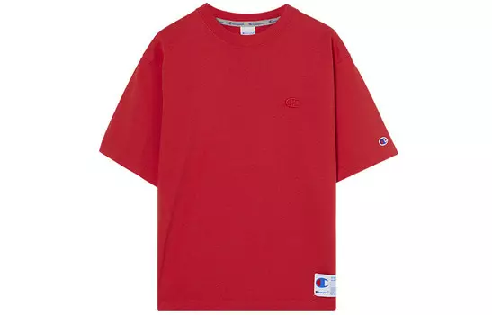Футболка унисекс Champion, красный