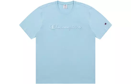 Футболка унисекс Champion, светло-голубой