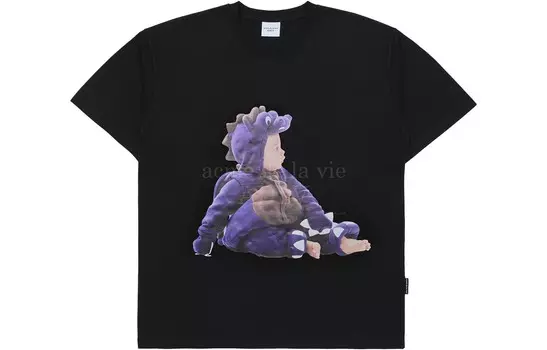 Футболка унисекс черная Acme De La Vie, черный