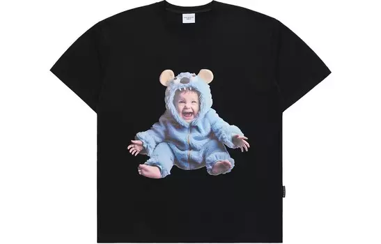 Футболка унисекс черная Acme De La Vie, черный