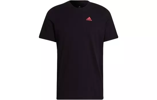 Футболка унисекс черная Adidas, черный