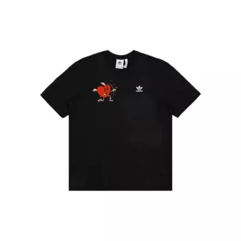 Футболка унисекс черная Adidas Originals, черный