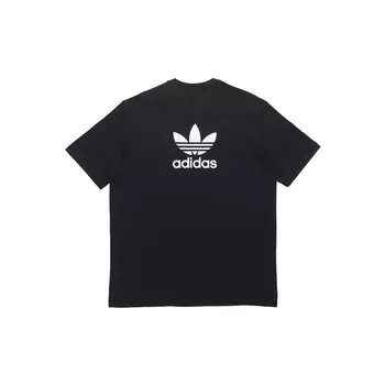 Футболка унисекс черная Adidas Originals, черный