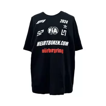 Футболка унисекс черная Adidas Originals, черный