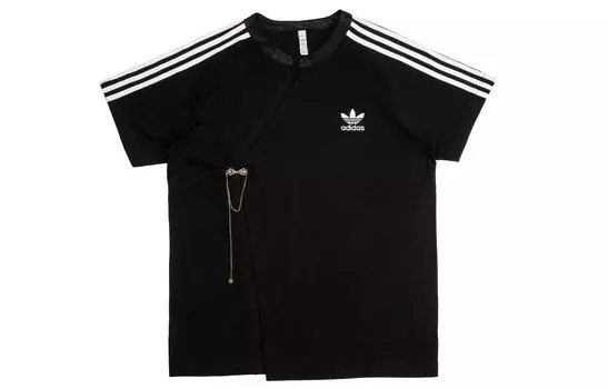 Футболка унисекс черная Adidas Originals, черный