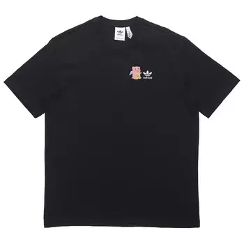 Футболка унисекс черная Adidas Originals, черный