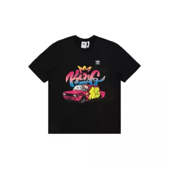 Футболка унисекс черная Adidas Originals, черный