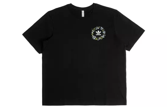 Футболка унисекс черная Adidas Originals, черный