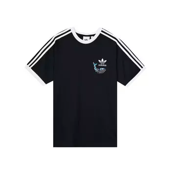 Футболка унисекс черная Adidas Originals, черный