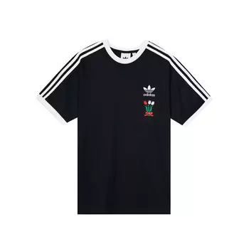 Футболка унисекс черная Adidas Originals, черный