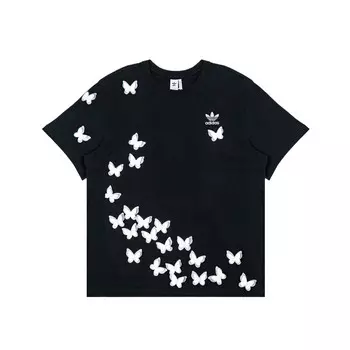 Футболка унисекс черная Adidas Originals, черный