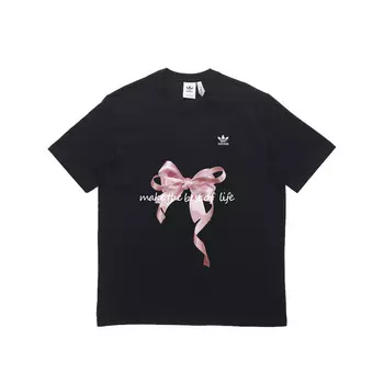 Футболка унисекс черная Adidas Originals, черный