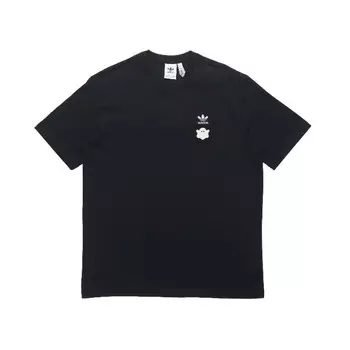 Футболка унисекс черная Adidas Originals, черный