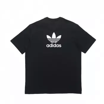 Футболка унисекс черная Adidas Originals, черный