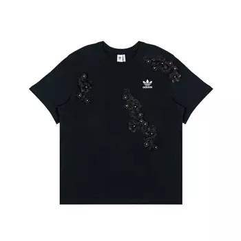 Футболка унисекс черная Adidas Originals, черный