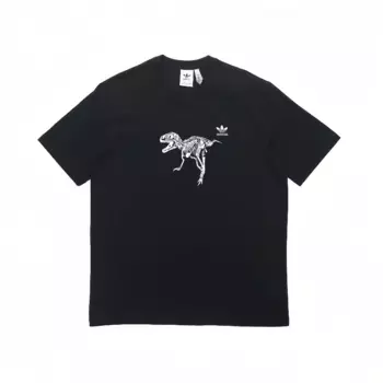 Футболка унисекс черная Adidas Originals, черный