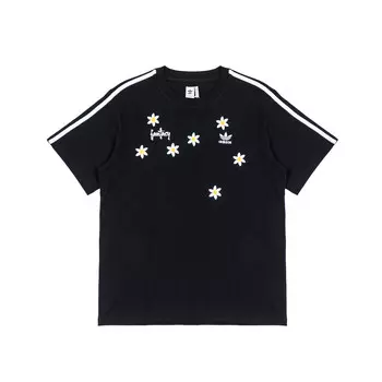 Футболка унисекс черная Adidas Originals, черный