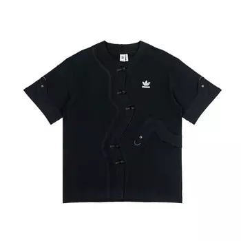 Футболка унисекс черная Adidas Originals, черный