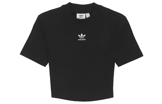 Футболка унисекс черная Adidas Originals, черный