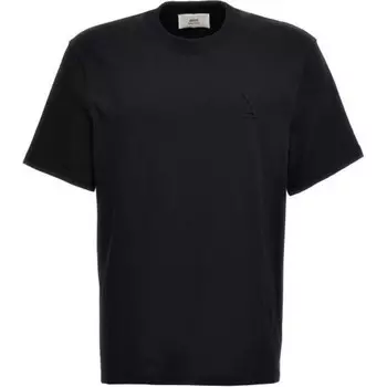 Футболка унисекс черная Amiparis, черный