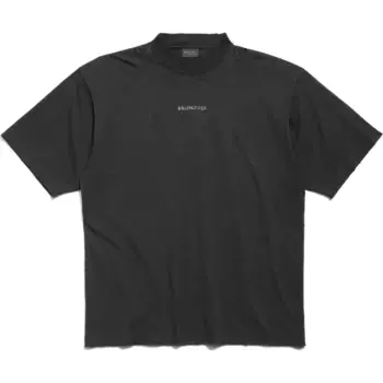 Футболка унисекс черная Balenciaga, черный