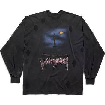 Футболка унисекс черная Balenciaga, черный