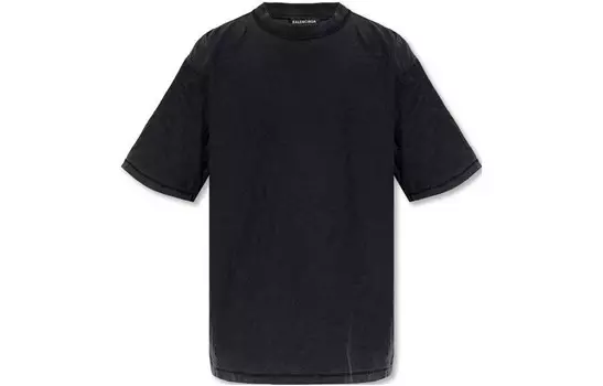 Футболка унисекс черная Balenciaga, черный
