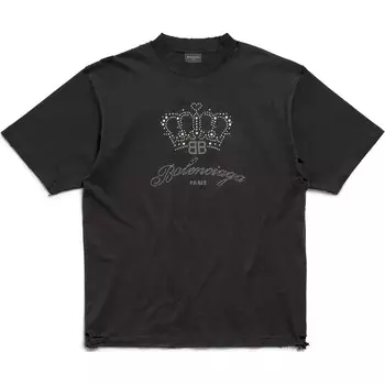 Футболка унисекс черная Balenciaga, черный