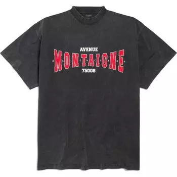 Футболка унисекс черная Balenciaga, черный