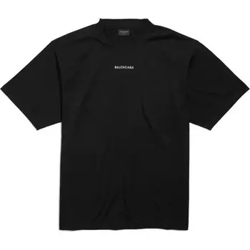 Футболка унисекс черная Balenciaga, черный