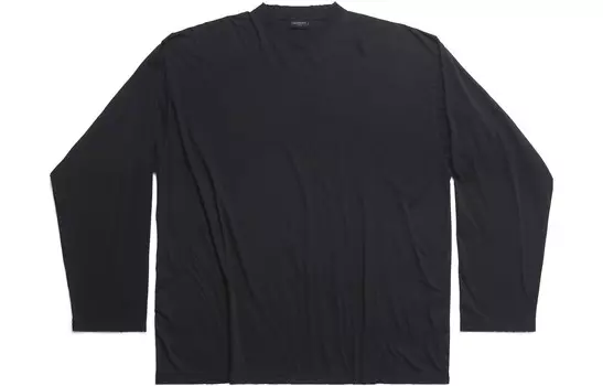 Футболка унисекс черная Balenciaga, черный