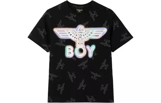 Футболка унисекс черная Boy London, черный