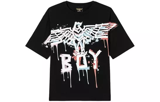 Футболка унисекс черная Boy London, черный