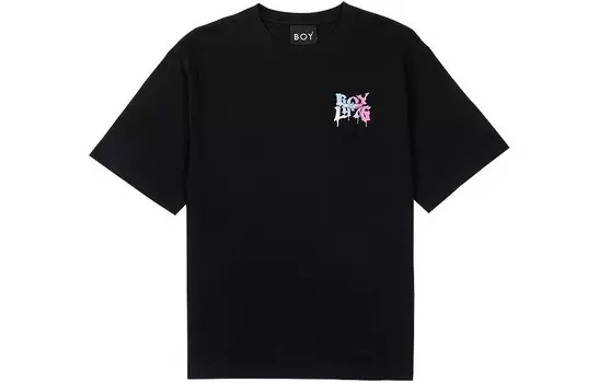 Футболка унисекс черная Boy London, черный