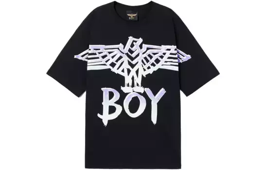 Футболка унисекс черная Boy London, черный